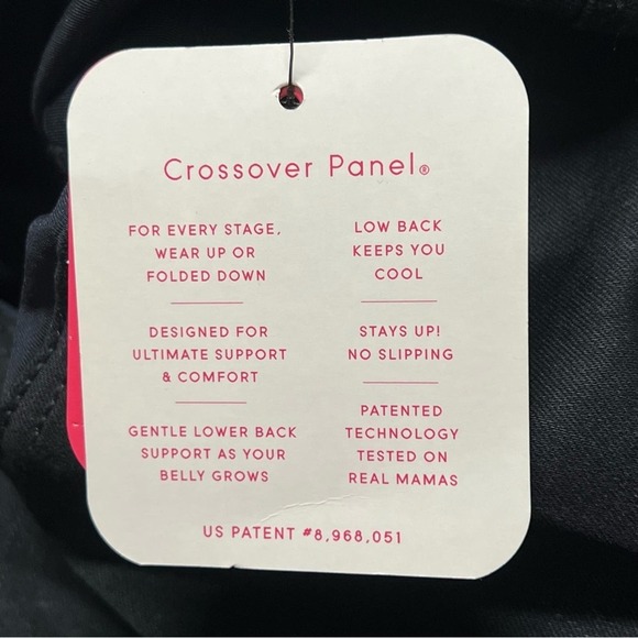 Isabel Black Maternity Bermuda Shorts NWT 18 - Picture 5 of 6